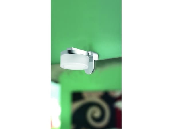 EGLO ROMENDO, Overflatebehandlet, 3000 K, IP44, Kromfarget, Hvit