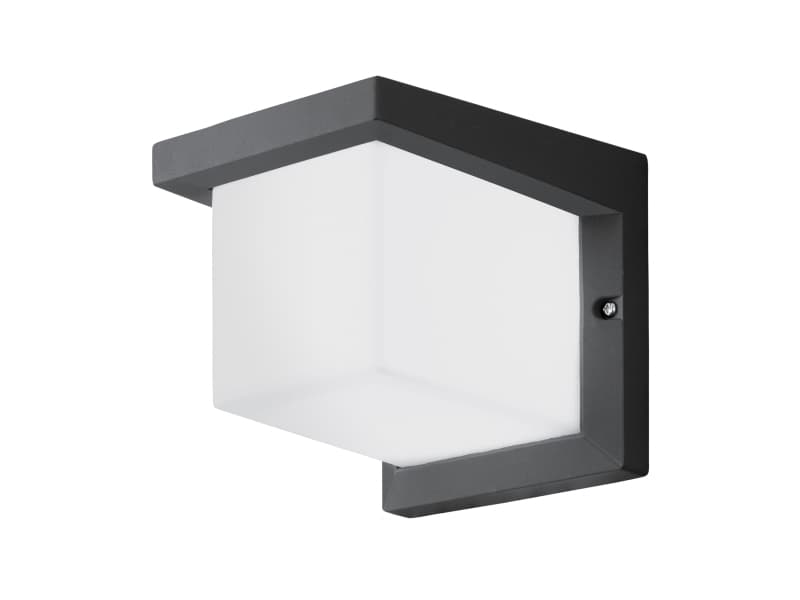 EGLO DESELLA 1, Väggbelysning för utomhusbruk, Antracit, Plast, IP54, I, Vit