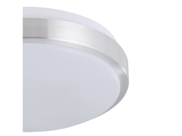 EGLO Competa 1, LED, Ikke-utskiftbare pærer, 3000 K, 2400 lm, IP20, Nickel, Hvit