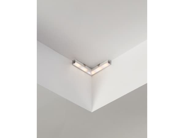 EGLO 98993, Väggmonterat hörnfäste, Innertak/vägg, Vit, Gjuten aluminium, 0,4 g