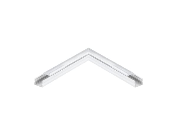 EGLO Surface Profile 3, Modulär profil, Transparent, Vit, Gjuten aluminium, Eglo, 250 g, 1000 mm