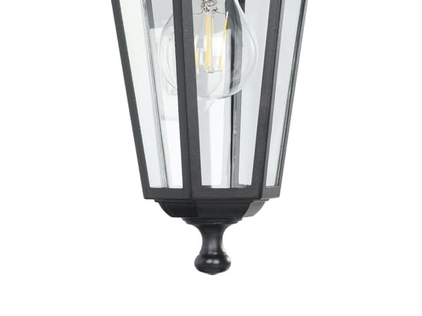 EGLO LATERNA 4 utendørs nedovervendt vegglampe - Sort