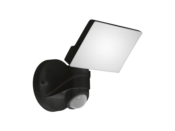 EGLO PAGINO UTENDØRS VEGG SENSOR IP44 2300LM SORT Sort