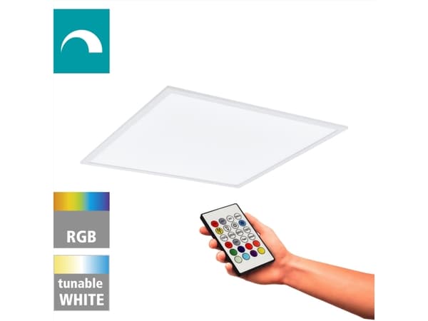 EGLO SALO-B TAK RGB 4200LM 2700-6500K 95X595 VIT MED FJÄRRKONTROLL