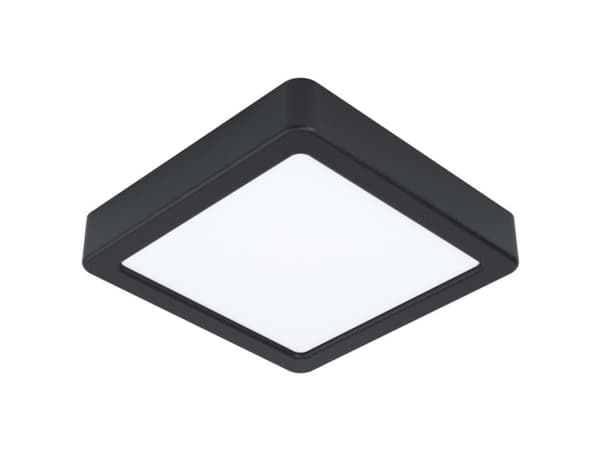 EGLO Fueva 5, LED, 3000 K, 1350 lm, IP20, Sort, Hvit