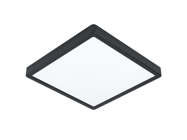 EGLO Fueva 5, LED, 2400 lm, IP44, Sort, Hvit