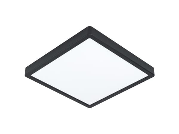 EGLO Fueva 5, LED, 2400 lm, IP44, Sort, Hvit