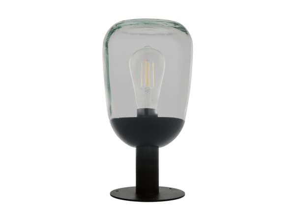 EGLO Donatori, Utomhus pelar-/stolpbelysning, Svart, Gjuten aluminium, IP44, I, Golvmontering