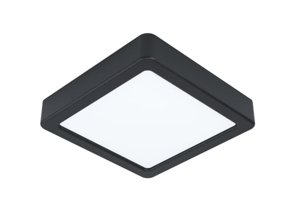 EGLO Fueva 5, LED, IP20, Svart, Vit