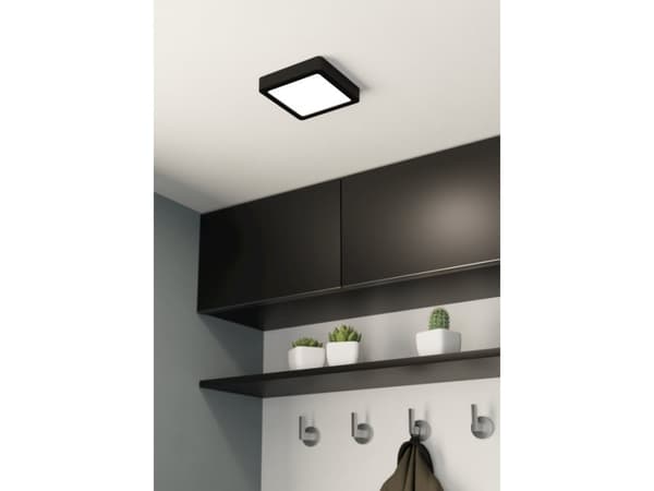 EGLO Fueva 5, LED, IP20, Svart, Vit