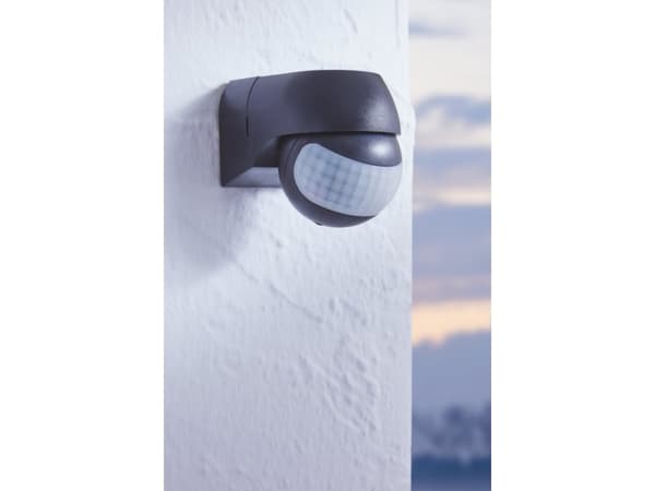 EGLO DETECT ME 1, Bevegelse sensor, Svart, Plastikk, IP44, Svart, Bevegelse sensor