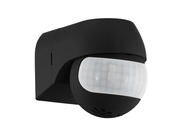 EGLO DETECT ME 1, Bevegelse sensor, Svart, Plastikk, IP44, Svart, Bevegelse sensor