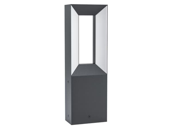 EGLO Riforano, Vegglys, Sort, Hvit, Aluminium, Plast, IP54, Fasade, I Sort, Hvit