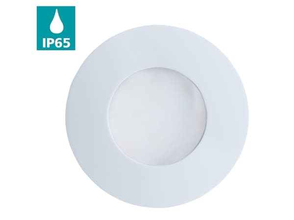 EGLO MARGO, Punktbelysning för utomhusbruk, Vit, Glas, IP65, II, Vit