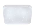 Miniatyrbilde 2 av 2: Eglo Frania-S - Vegg/taklampe - LED - 7.4 W (ekvivalent 65 W) - varmt hvitt lys - 3000 K - hvit