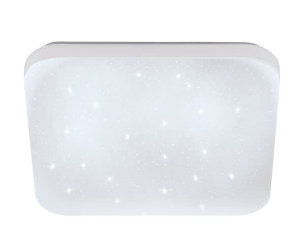 Eglo Frania-S - Vegg/taklampe - LED - 7.4 W (ekvivalent 65 W) - varmt hvitt lys - 3000 K - hvit