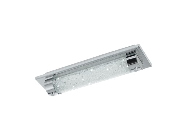 EGLO Tolorico, LED, Glödlampan/-lamporna kan inte bytas ut, 4000 K, 1100 LM, IP44, Krom, Transparent