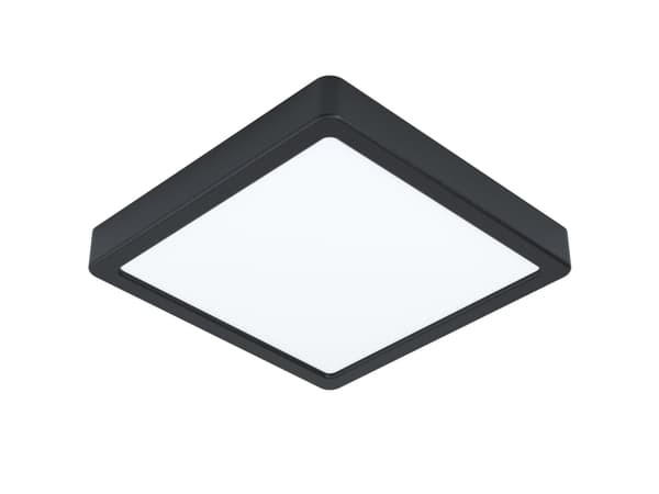 EGLO Fueva 5, LED, IP20, Sort, Hvit
