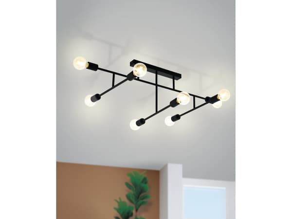 EGLO BELSIANA LOFT 8L L1180 SORT