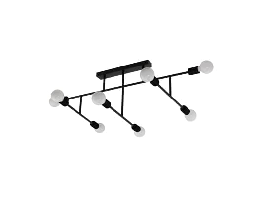 EGLO BELSIANA LOFT 8L L1180 SORT Sort