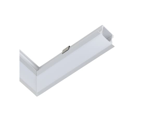 EGLO Recessed Profile 2, Modulär profil, Gjuten aluminium, Gjuten aluminium, Eglo, 40 g, 110 mm
