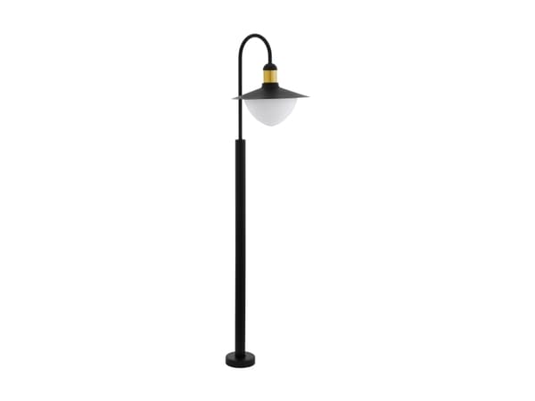 EGLO SIRMIONE, Gulvlys, Sort, Gull, Glass, IP44, I, Hvit Sort, Gull