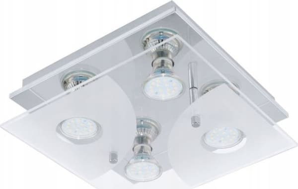 EGLO CABI LOFT 4X3W 4X240LM KROM/SATINERET/KLAR