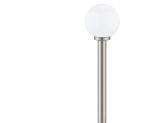 Eglo Nisia - Gulvlampe - 1 sokkel - E27 - rustfritt stål, hvit