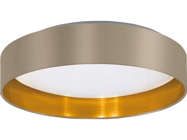EGLO 99541 - Maserlo 2, 1 lamppu(a), LED, 3000 K, 2500 lm, IP20, Kulta, Taupe, Valkoinen