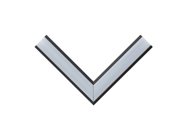 EGLO 98986, Väggmonterat hörnfäste, Vägg, Svart, Gjuten aluminium, 0,3 g