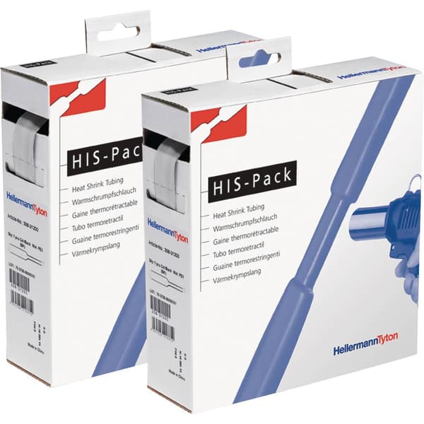 HellermannTyton 300-31903 Krympslang utan lim Transparent 19.10 mm 9.50 mm Krympförhållande:2:1 5 m