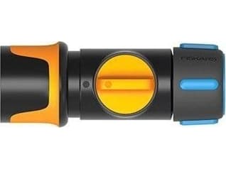 Fiskars 1027086, Slanganslutning, 1/2", Svart, Blå, Orange