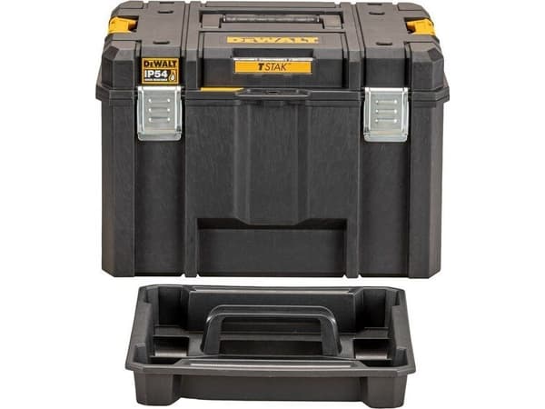 DeWALT DWST83346-1, Musta, Keltainen, Alumiini, Vesitiivis, 332 mm, 440 mm, 301 mm