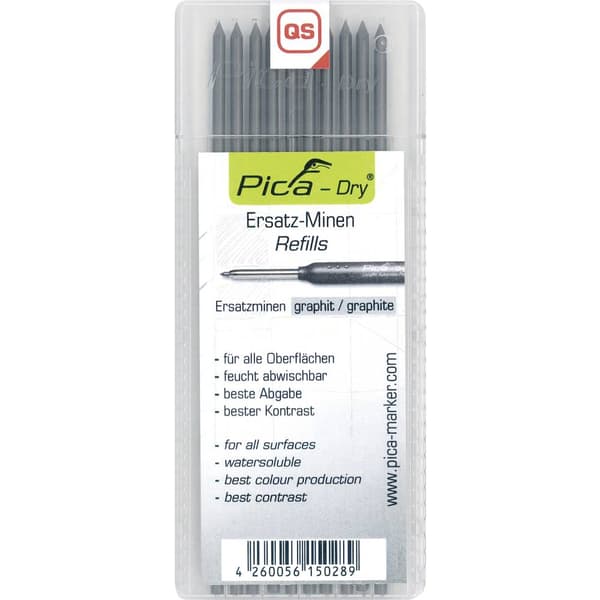 Cimco 212155 Patron Röd, Gul, Grafit 8 st