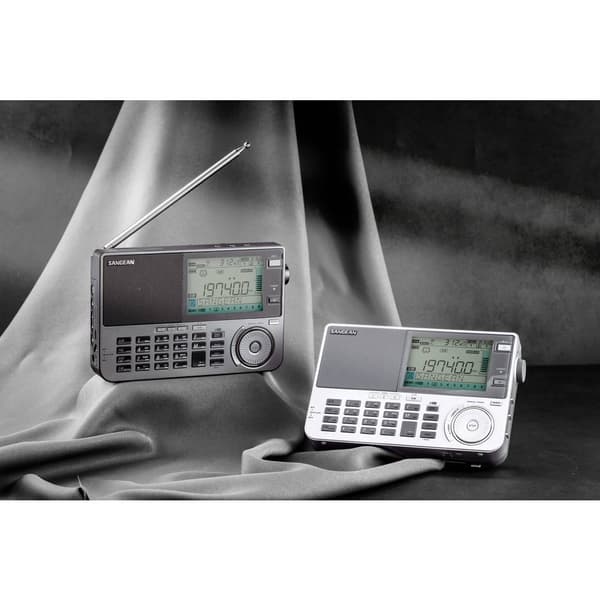Världsmottagare Sangean ATS-909X2 FM, LF, AM Väckningsfunktion Svart