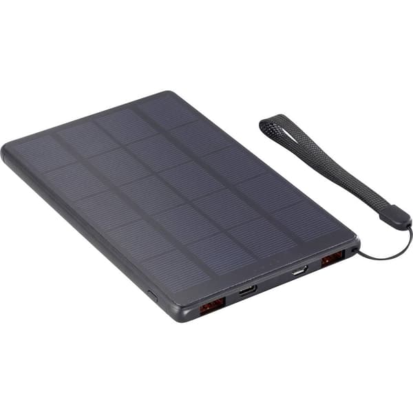 VOLTCRAFT SL-100VC Solcells-powerbank 10000 mAh Power Delivery LiPo Svart