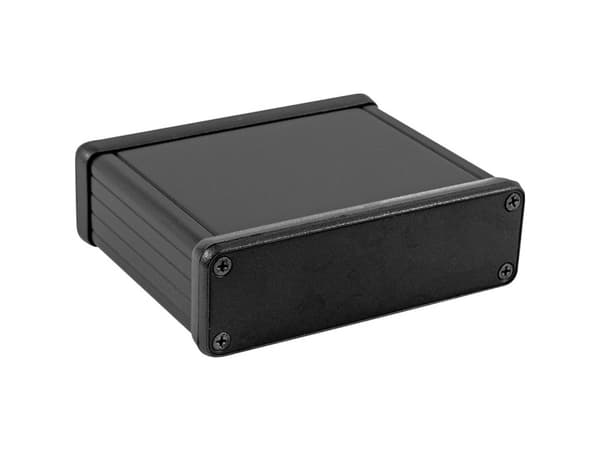 Hammond Electronics 1455L801BK Yleiskaappi 80 x 103 x 31 Alumiinista suulakepuristettu musta (anodisoitu) 1 kpl
