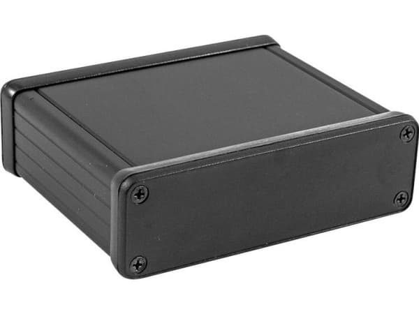 Hammond Electronics Hammond Electronics 1455L802BK Universal Cabinet 80 x 103 x 31 Alumiinista suulakepuristettu musta (anodisoitu) 1 kpl
