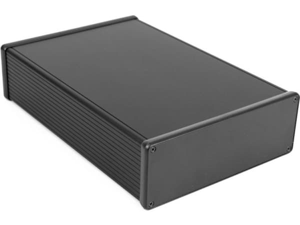 Hammond Electronics 1455U2802BK Yleiskaappi 280 x 191 x 66 Alumiinista suulakepuristettu musta (anodisoitu) 1 kpl