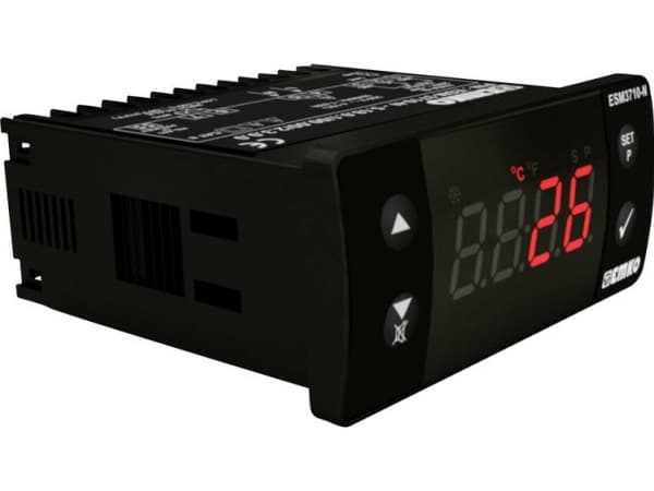 Emko ESM-3710-N.5.12.0.1/00.00/2.0.0.0.0 2-punktsreglering Temperaturregulator PTC -50 till 130 °C Relä 16 A (L x B x H) 65 x 76 x 35 mm