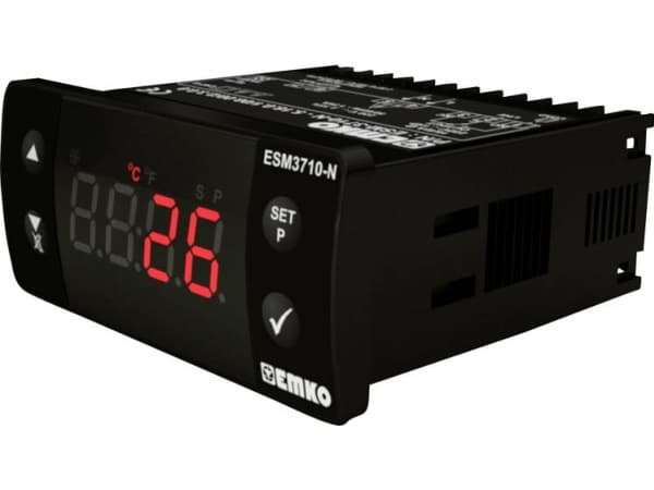 Emko ESM-3710-N.5.10.0.1/00.00/2.0.0.0.0 2-punktsreglering Temperaturregulator K 0 till 999 °C Relä 16 A (L x B x H) 65 x 76 x 35 mm