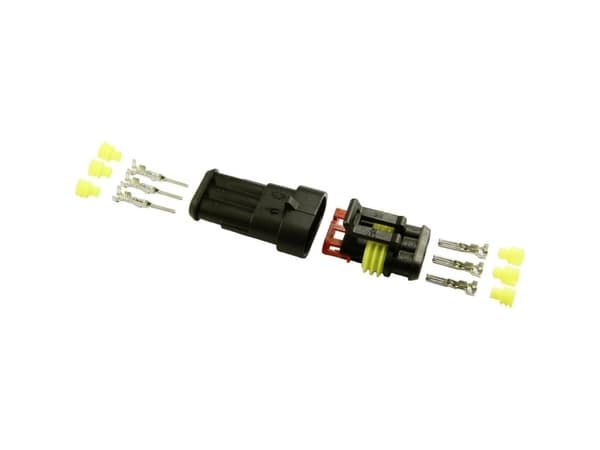 BAAS Superseal-sarja AMP-Superseal 1,5 mm Sarja Napojen kokonaismäärä 3 Ristikoko: 6 mm ES13 1 kpl