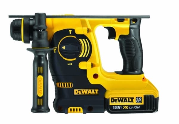 DeWALT DCH253M2, Svart, Gul, 2,4 cm, 1200 RPM, 2,1 J, 4500 BPM, 1,3 cm