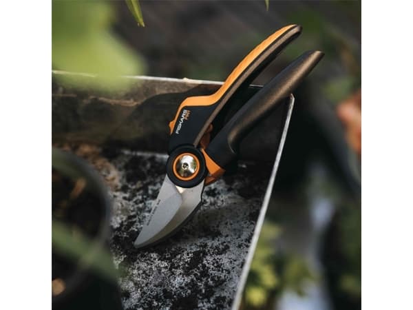 Fiskars X-Series L P961, Ohisyöttö, Muovi, Musta, Oranssi, Terästä, Ruostumaton teräs, 22,2 cm