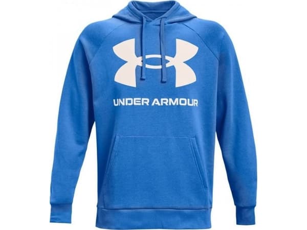 Herrebluse Under Armour Rival Fleece Big Logo HD lyseblå 1357093 787 (M)