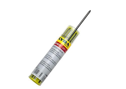Dybhulspen refill sort Grafit 12stk Lyra Dry 10,5 cm