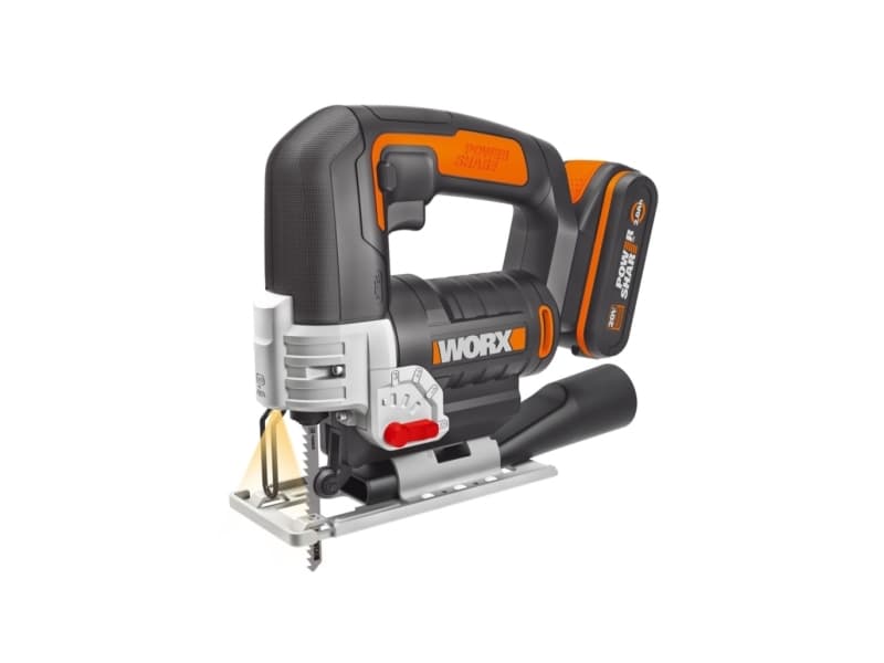 WORX WX543, Övre handtag, Svart, Orange, Batteri, 18 V