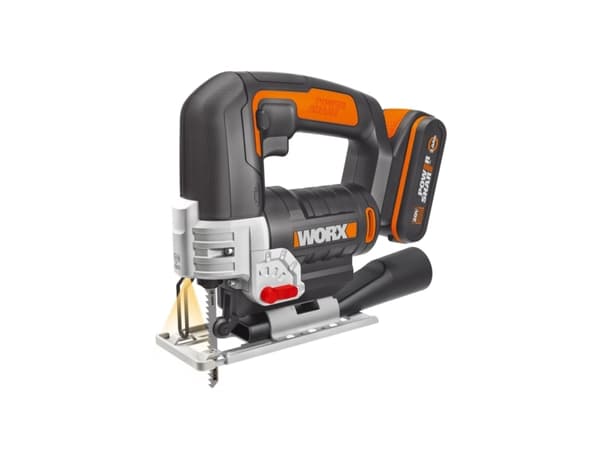 WORX WX543, Øverste håndtag, Sort, Orange, Batteri, 18 V