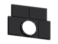 Miniatyrbild 2 av 5: Siemens 3SU1900-0BS10-0AA0 Skiltebærer (B x H) 27 mm x 17.5 mm Sort 10 stk