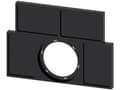 Miniatyrbild 1 av 5: Siemens 3SU1900-0BS10-0AA0 Skiltebærer (B x H) 27 mm x 17.5 mm Sort 10 stk